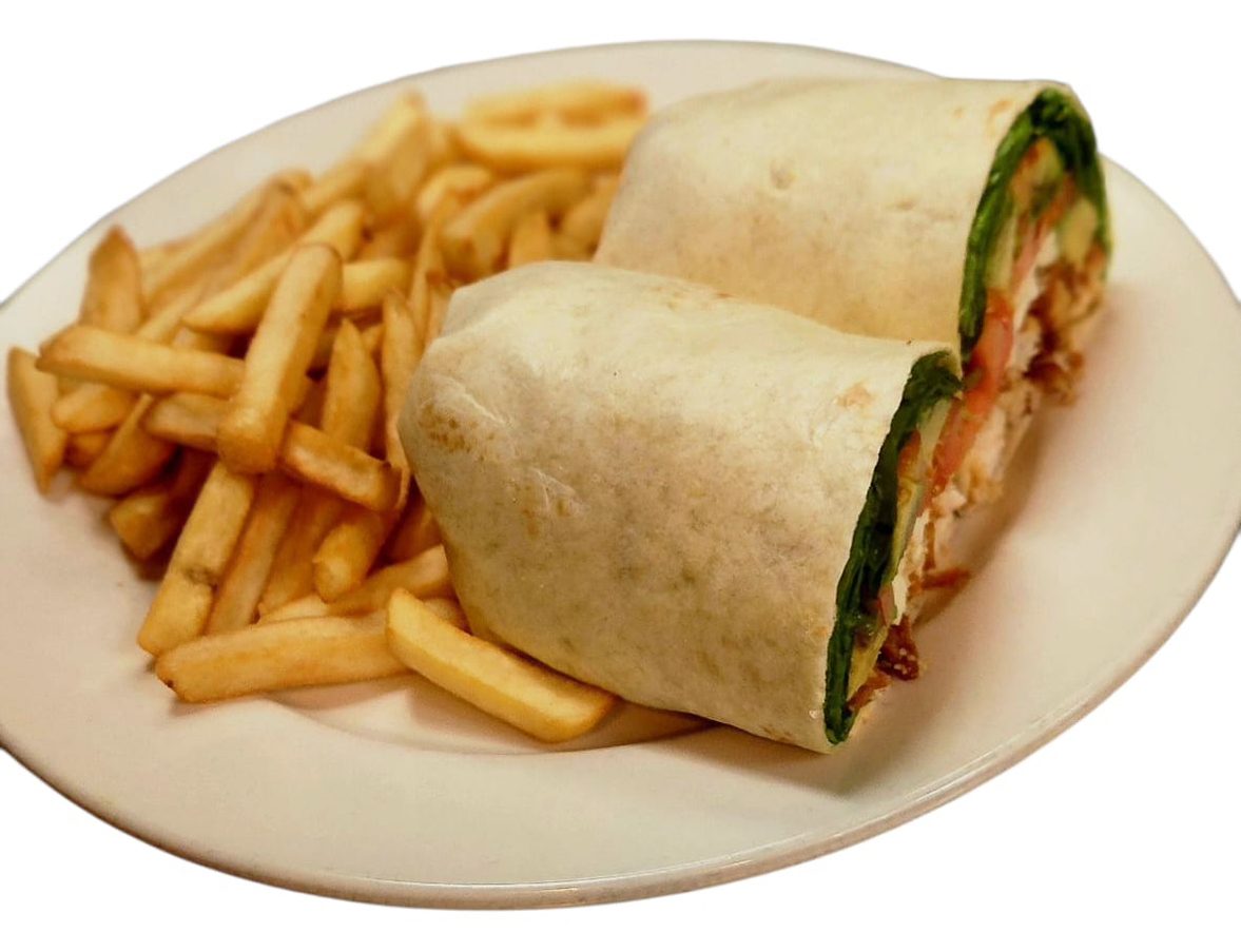 BBQ Chicken Wrap.