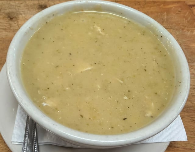 Creamy Chicken Soup.