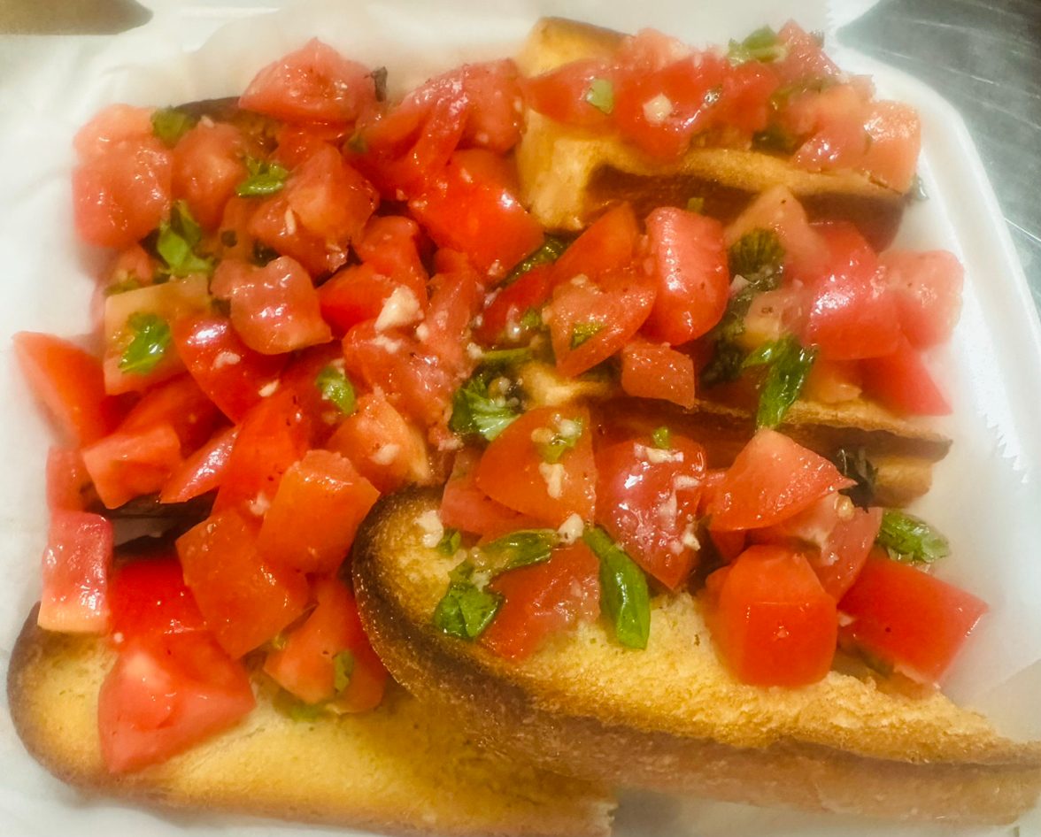 Bruschetta.