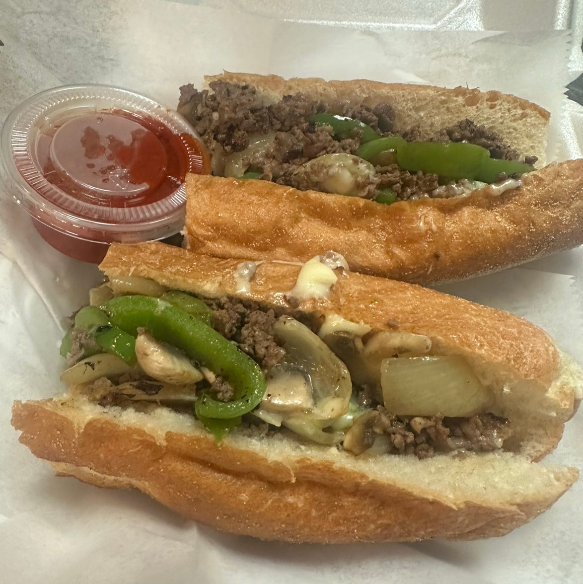 Special Cheesesteak Sandwich.