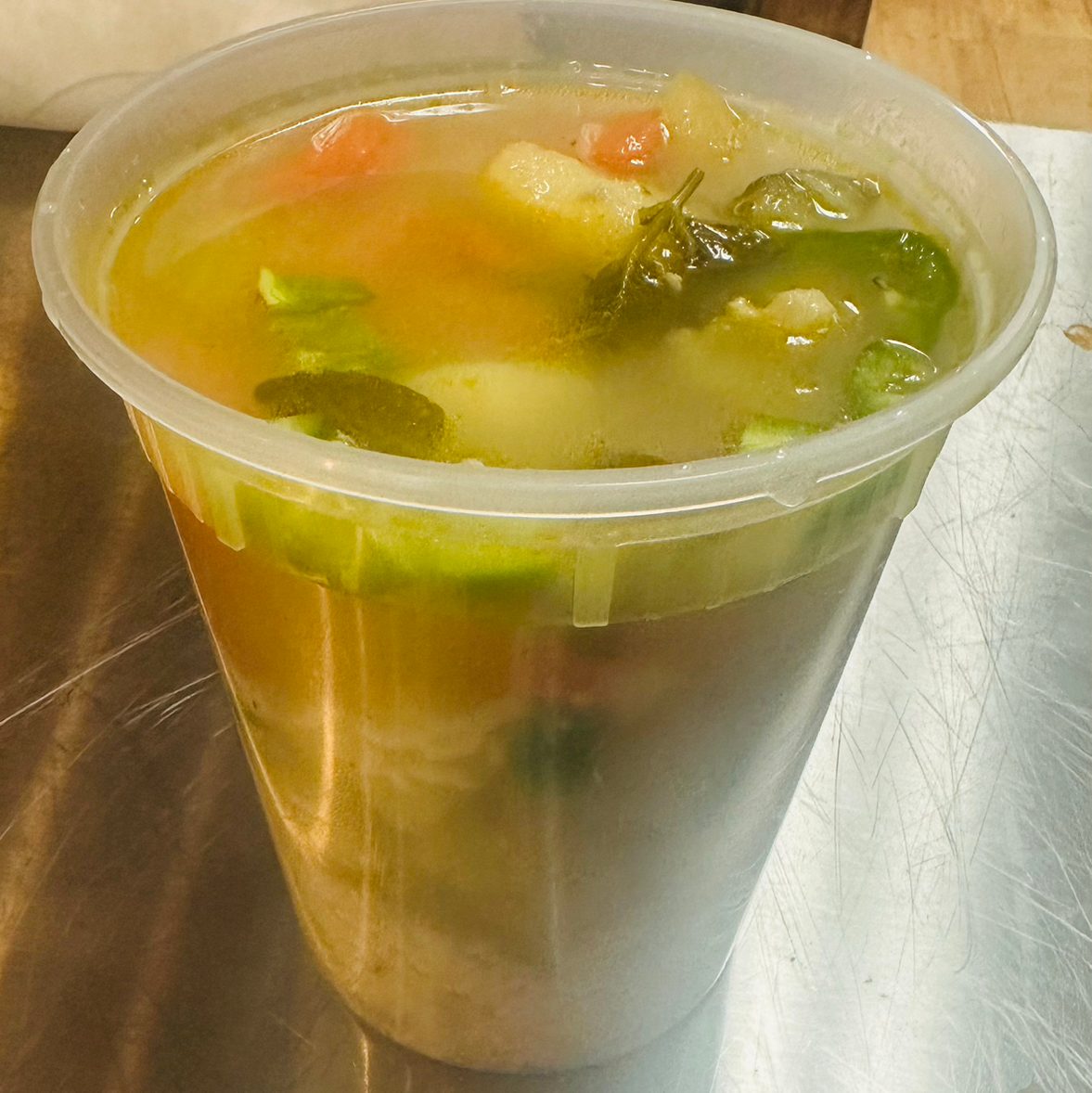 Chicken Rice Soup.