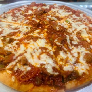 Sausage & Peppers Pan Pizza