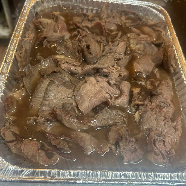 Original Hot Roast Beef Sandwich.