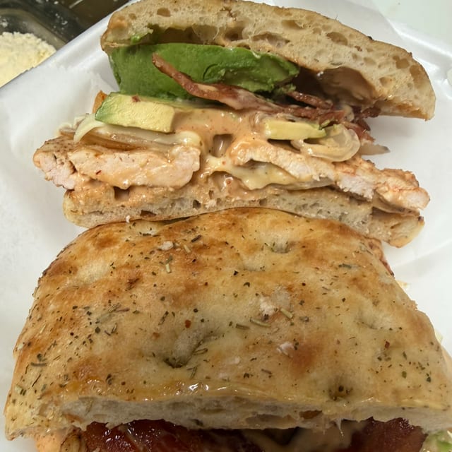 Diana's Chipotle Avocado Sandwich.