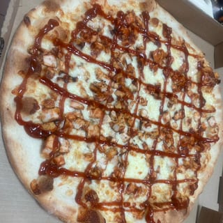 Chicken Bacon BBQ Sauce Pan Pizza