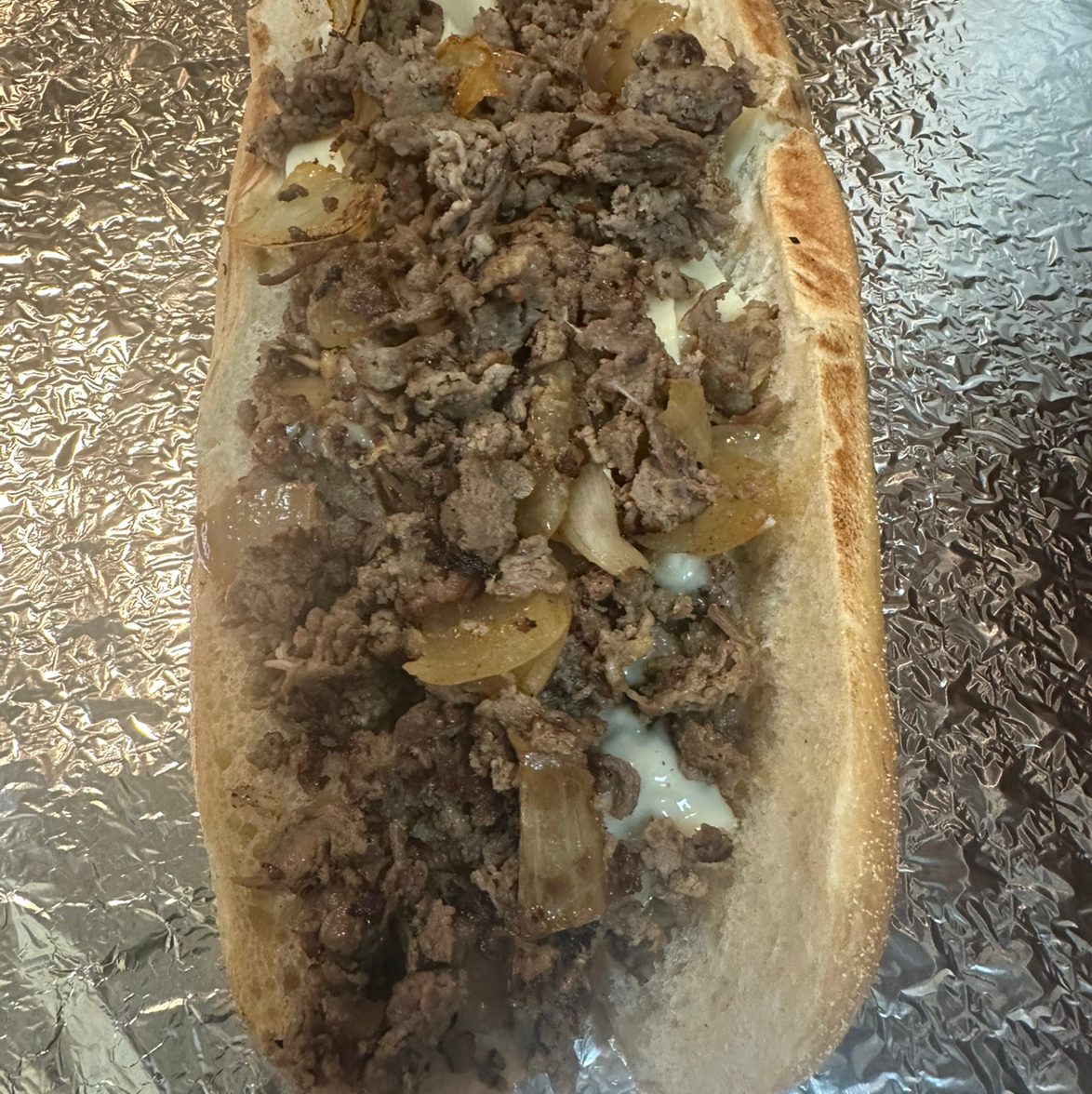 Cheesesteak Sandwich.