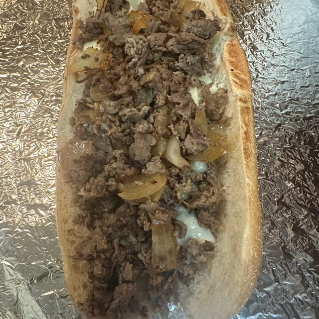 Cheesesteak Sandwich.