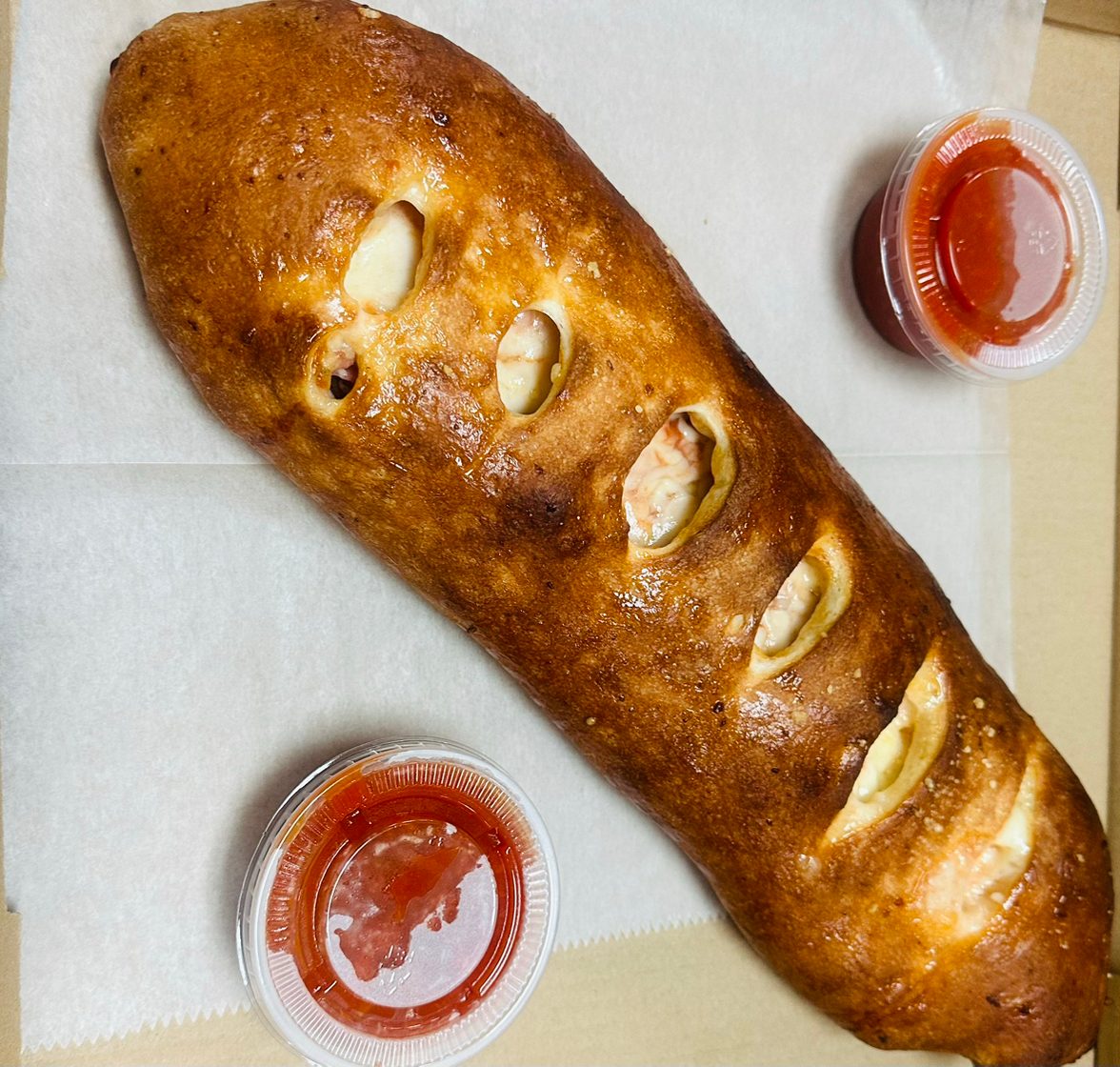 Meat Lovers Stromboli.