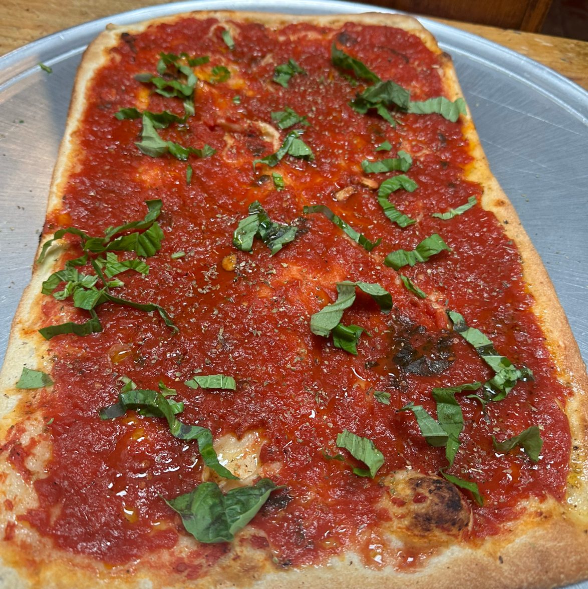 Sicilian Tomato Pie.