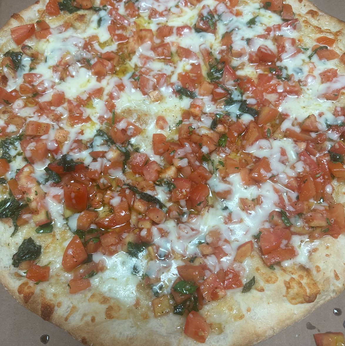 Bruschetta Pizza.