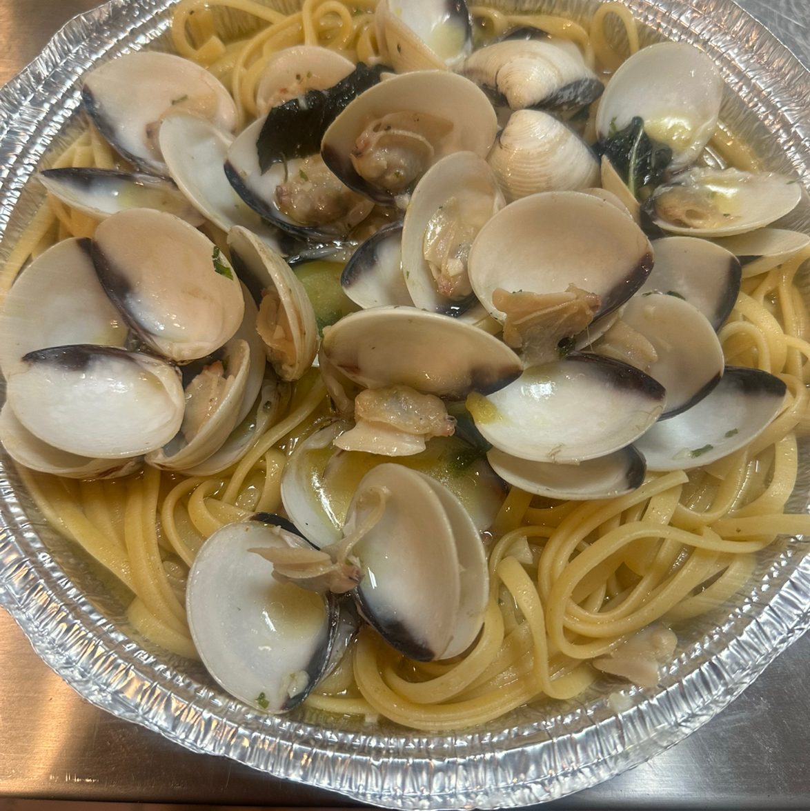 Pasta with Clams.