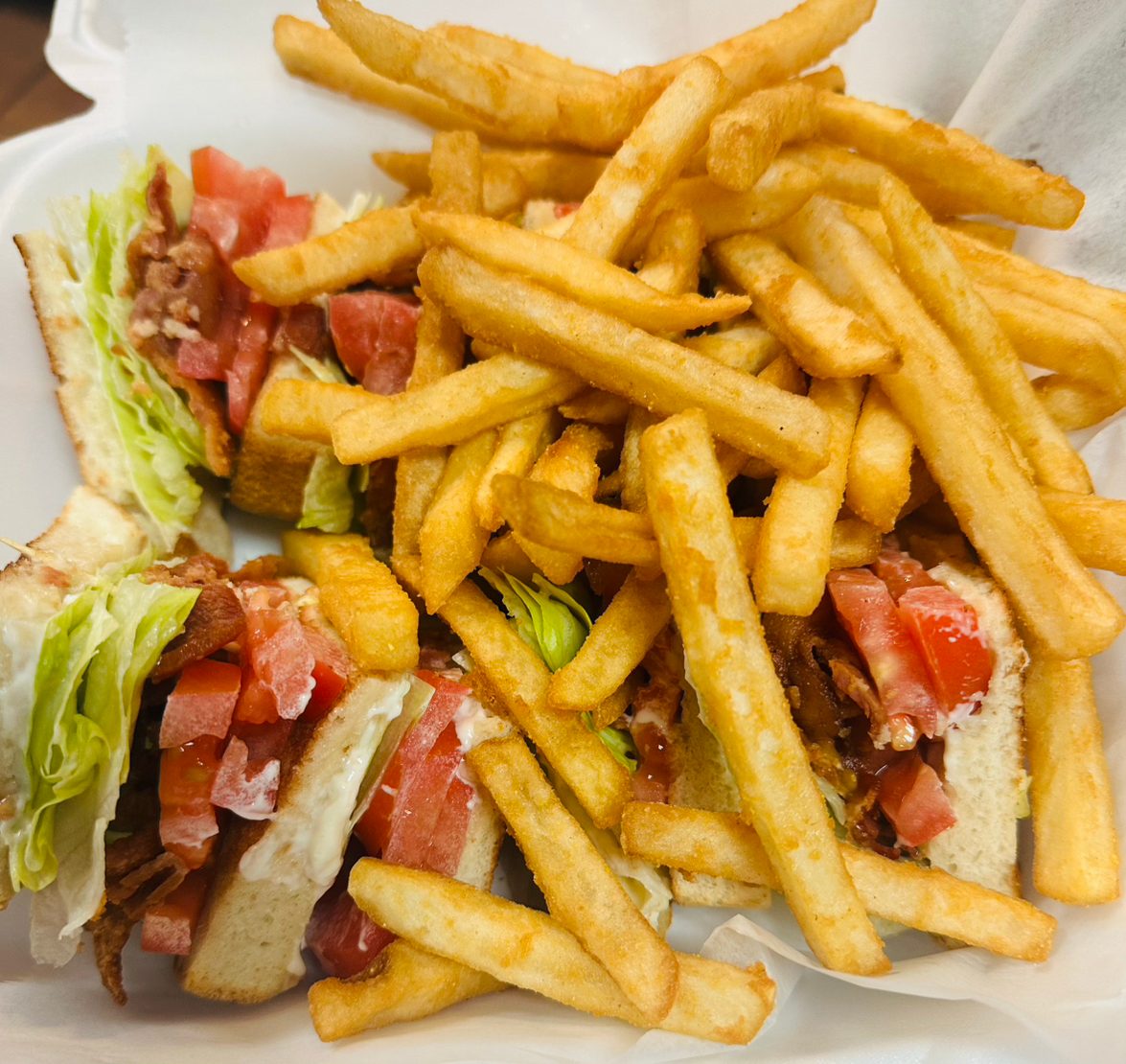 BLT Club Sandwich.