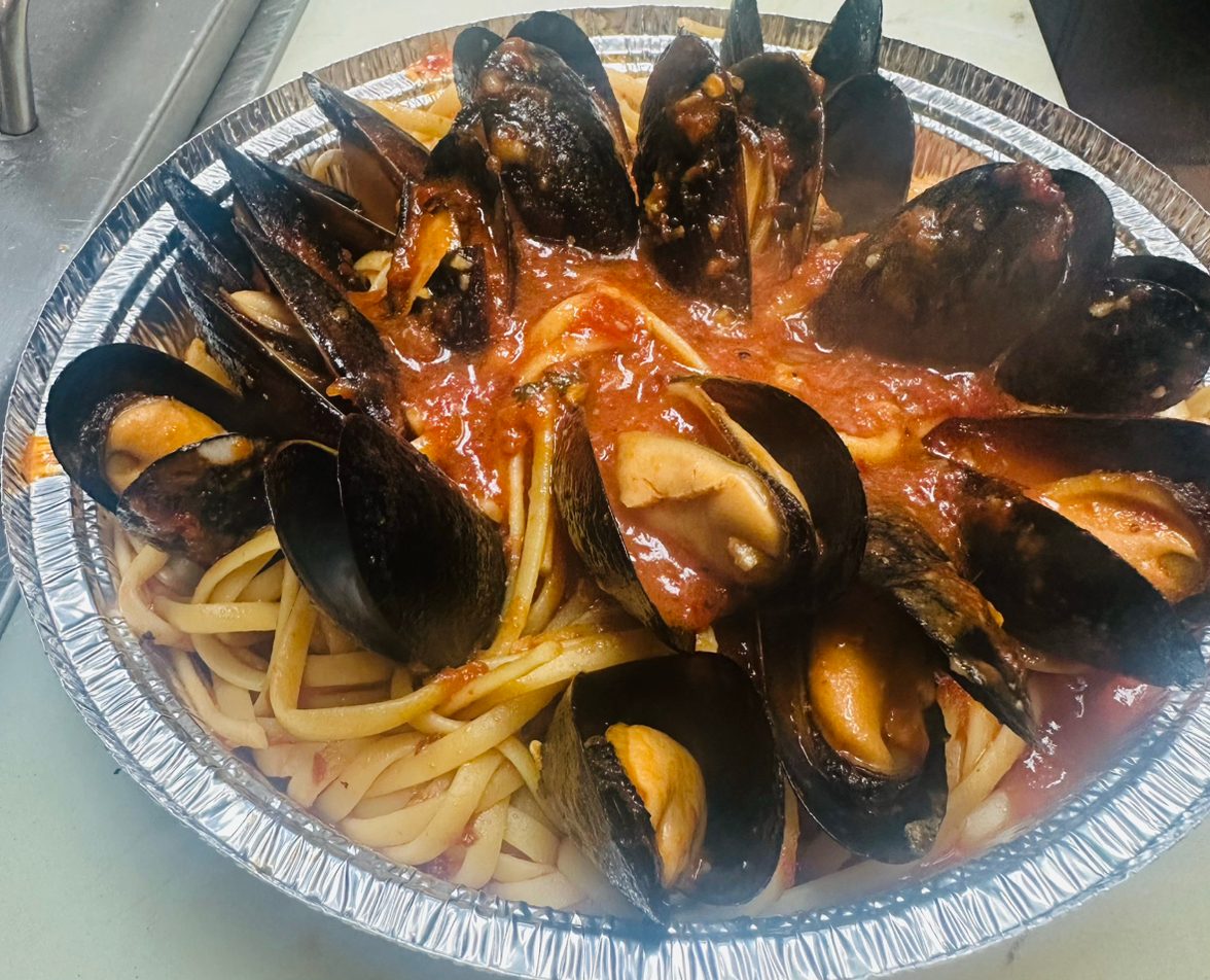Pasta with Mussels.