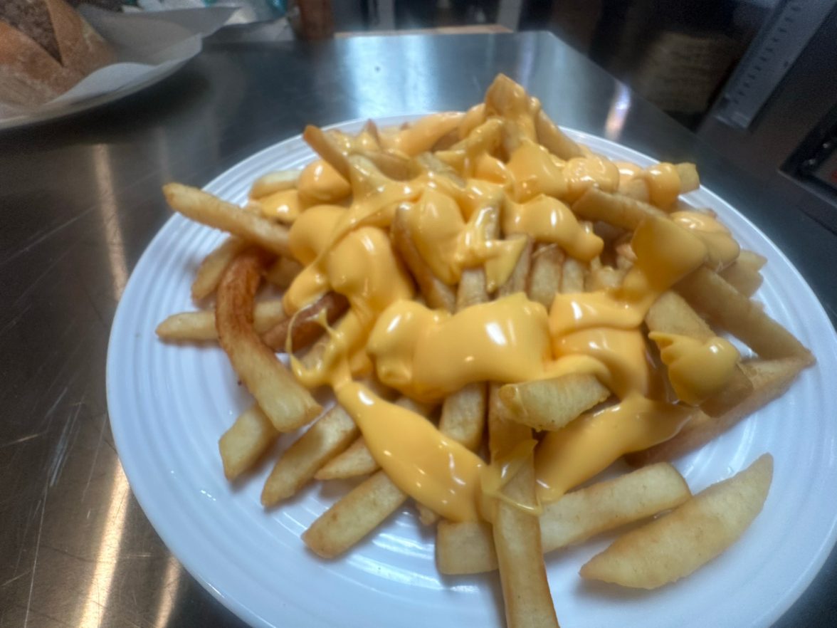 Cheese Whiz Fries.