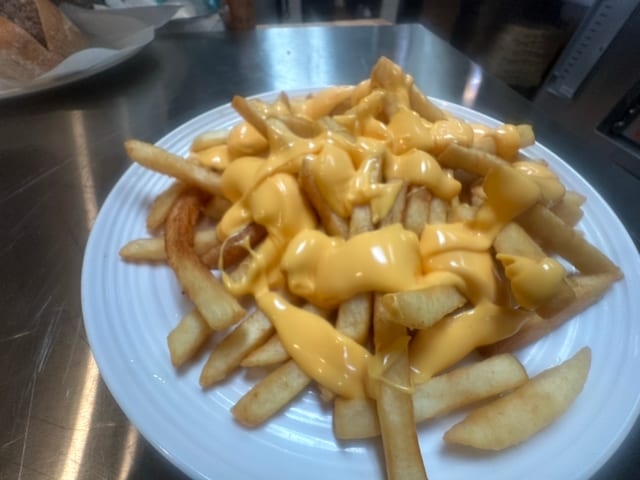 Cheese Whiz Fries.