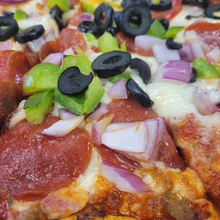 Sicilian Veggie Pizza