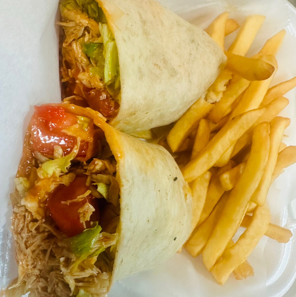 Chicken Finger Wrap.