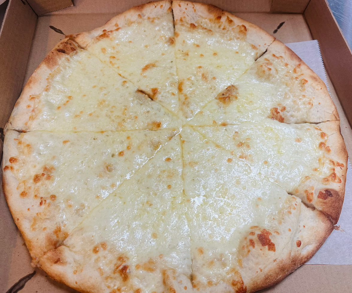 Plain White Pizza.