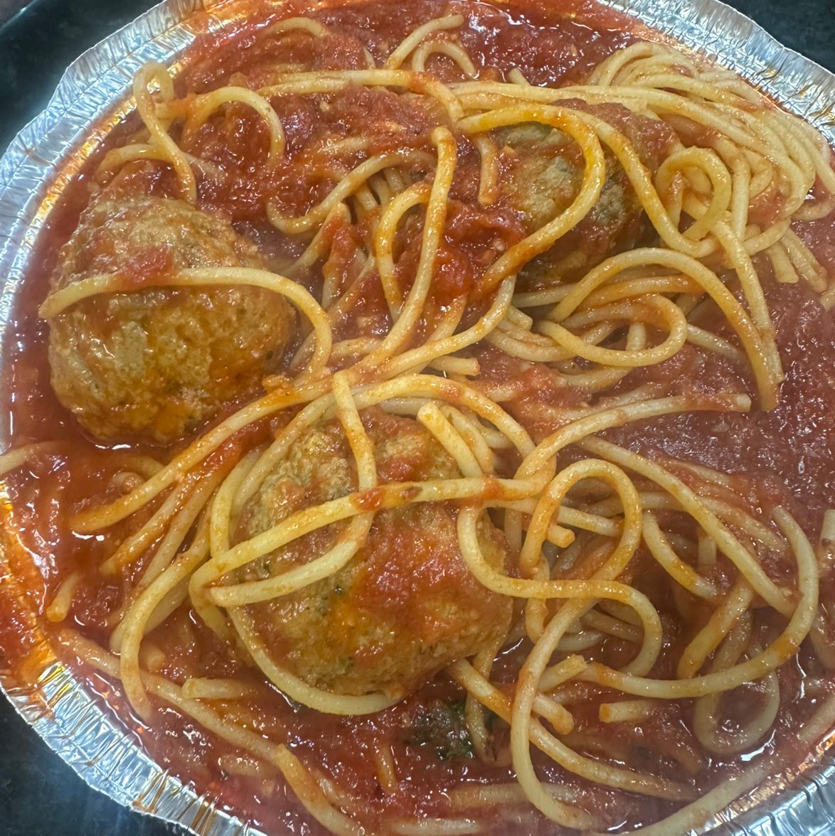 Pasta with Meatballs.