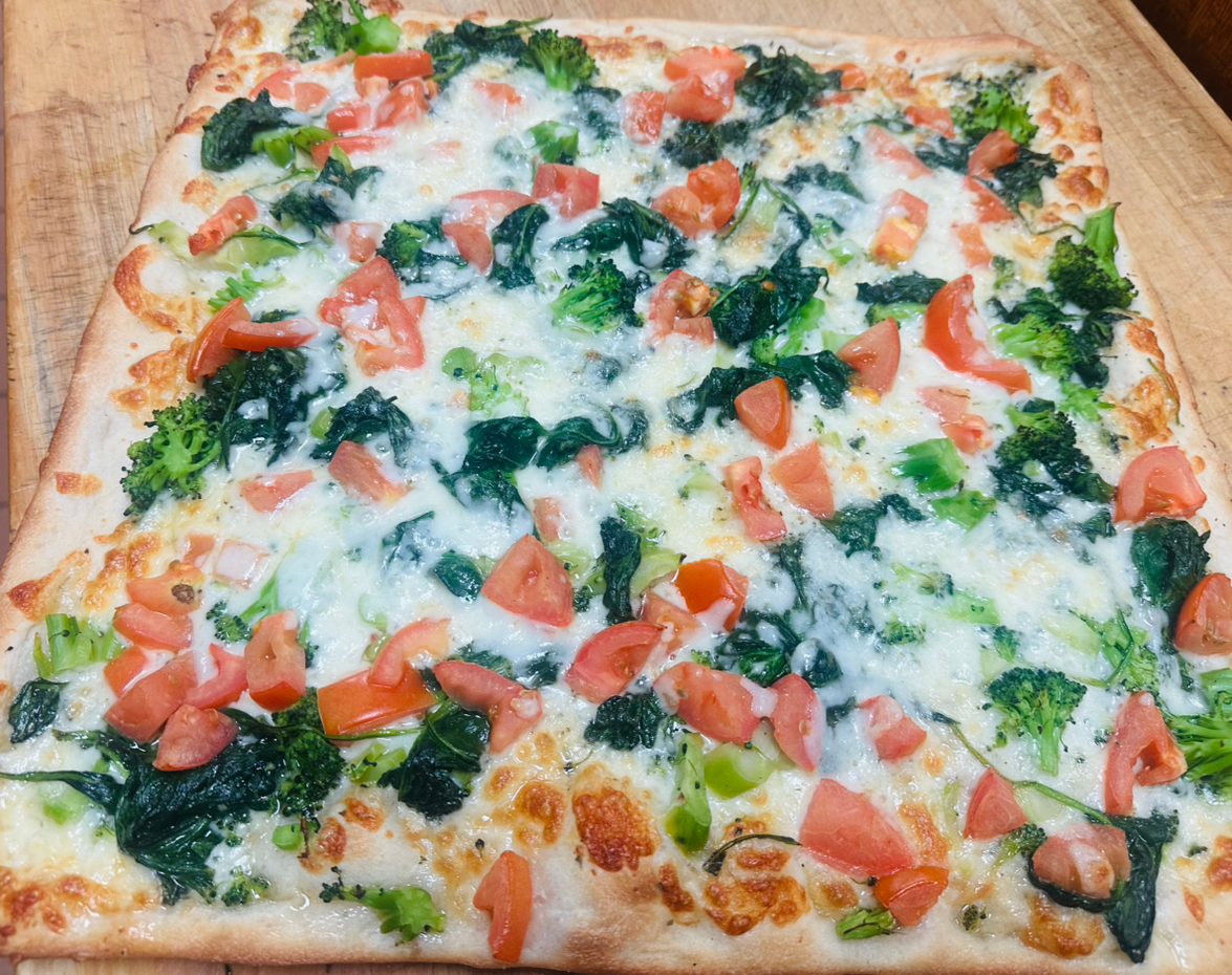 Capri White Pizza.