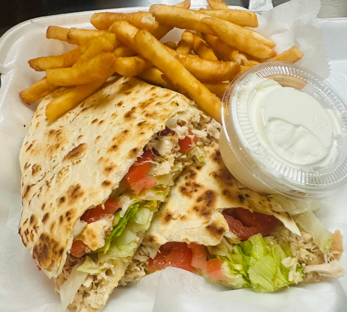 Chicken Quesadilla Supreme.