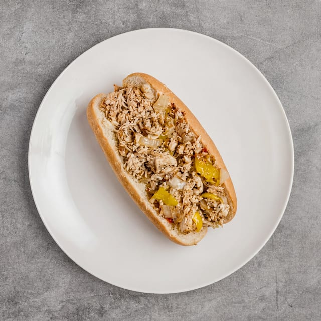 Chicken Steak Sandwich.