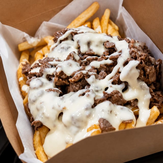 Loaded Cheesesteak Fries.