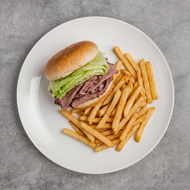 Plain Burger.