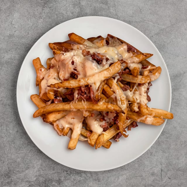 Bacon Cheese Fries.