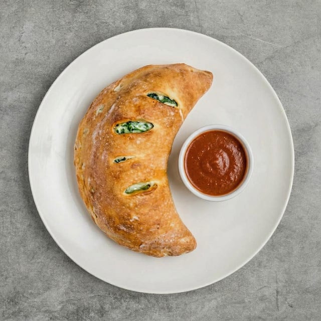 Spinach Calzone.