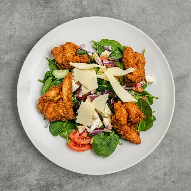 Chicken Finger Salad.