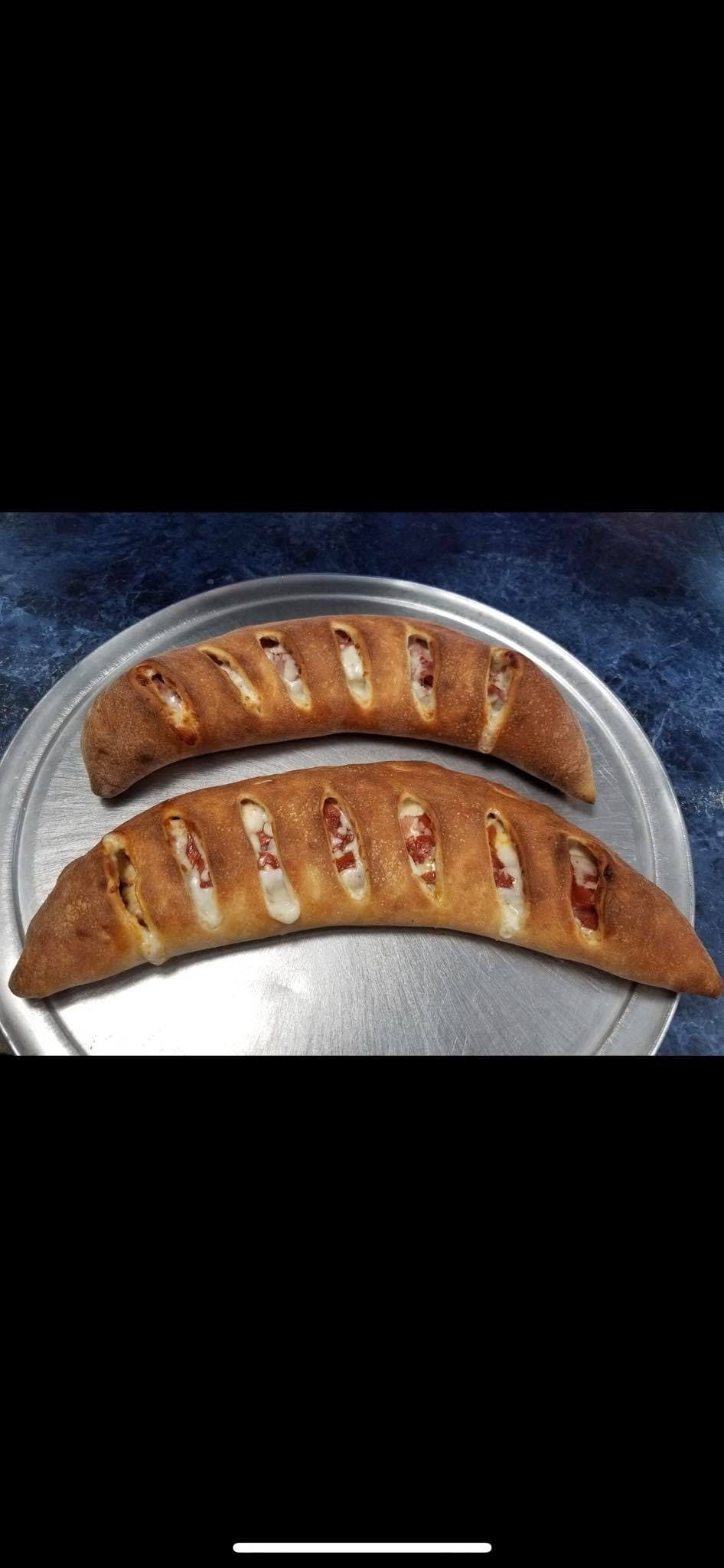 Sauce & Cheese Stromboli.