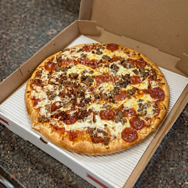 Meat Lover's Pan Pizza.
