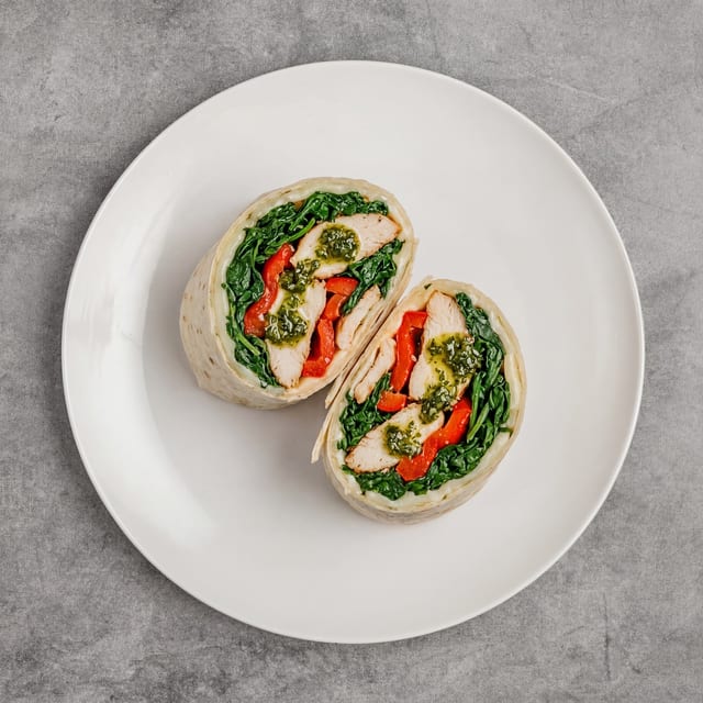 Chicken Italiano Wrap.