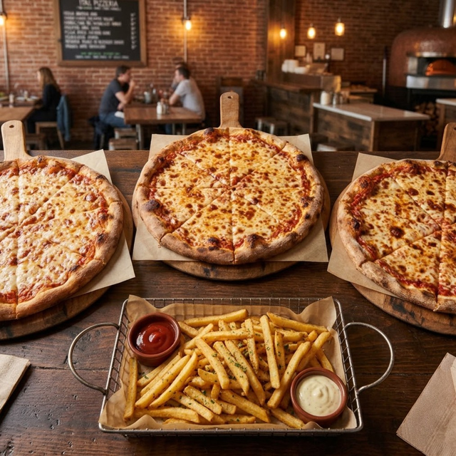 Trick or Treat Special (3 Large Plain, 1 Large Fry).
