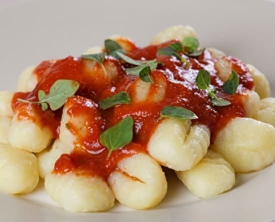 Gnocchi Marinara.