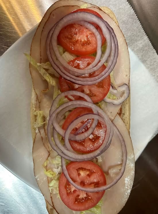 Turkey Hoagie Wrap.